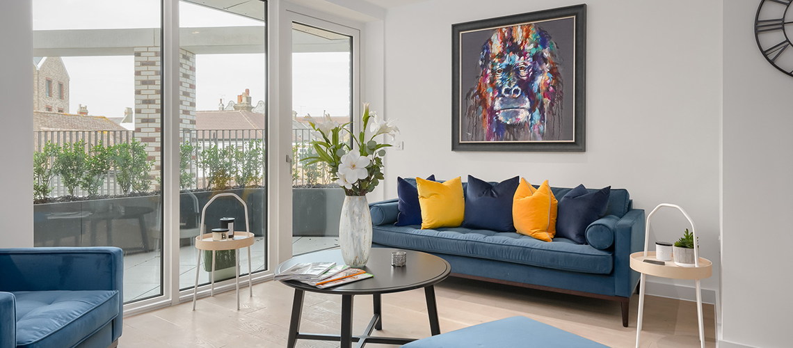 Inside new home which is part of the Help to Buy scheme