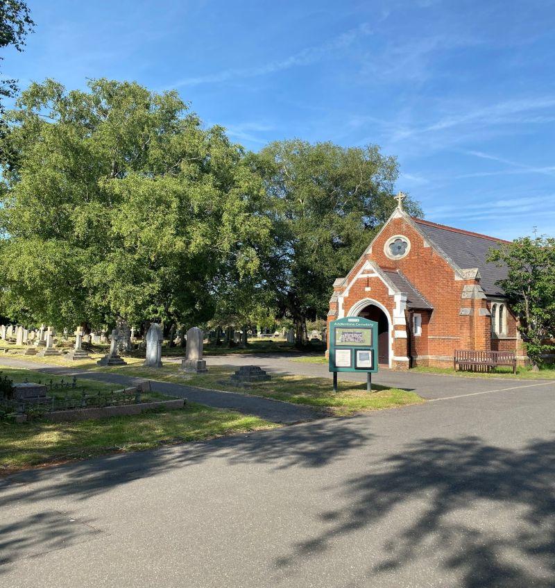 Addlestone cemetry photo