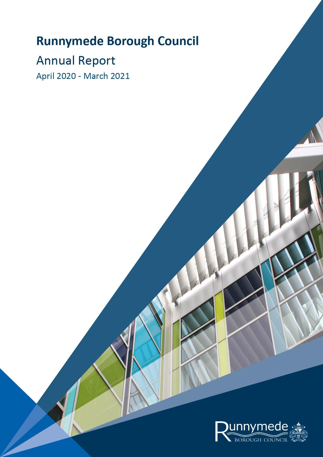 Annual report front cover