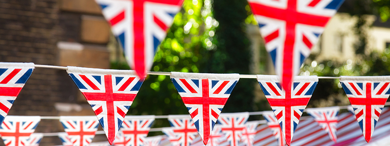 Union Jack bunting