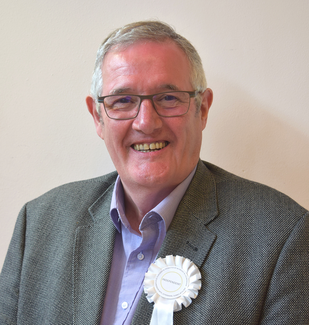 Photograph of Cllr Malcolm Cressey
