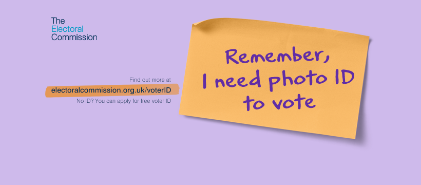 Remember to bring voter ID