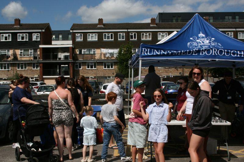 Garfield estate street party photo 1