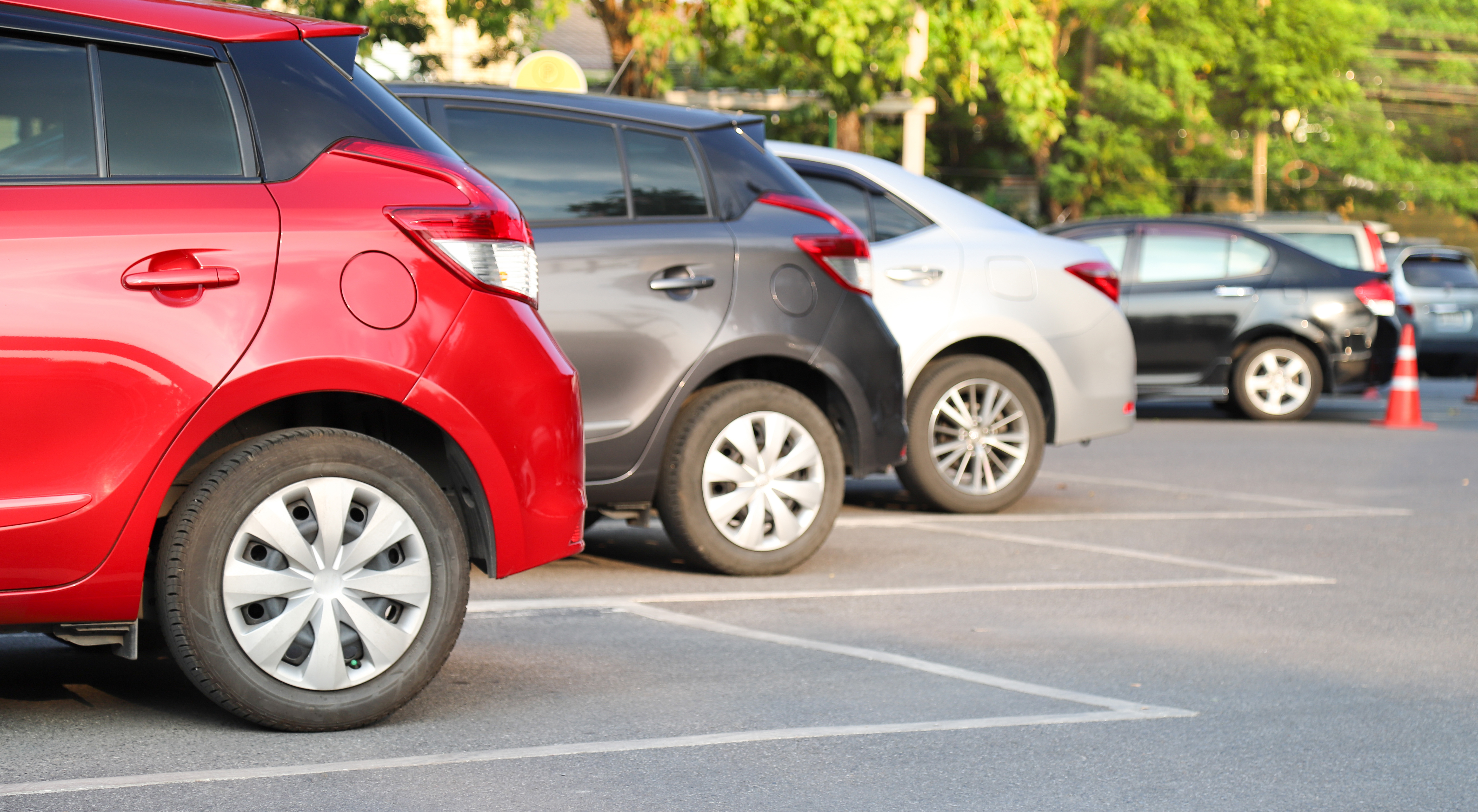 Photo of cars in a cark park
