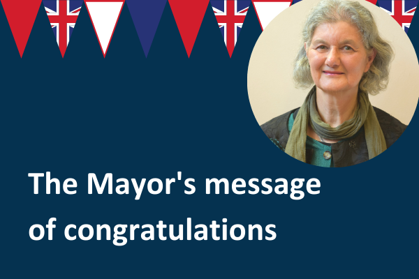 The Mayor of Runnymede Cllr Margaret Harnden, has expressed congratulations and gratitude to Her Majesty The Queen, ahead of the Platinum Jubilee Weekend