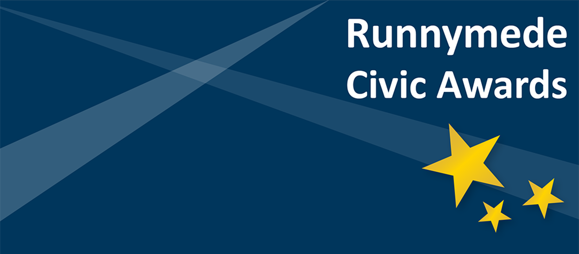 Runnymede Civic Awards banner