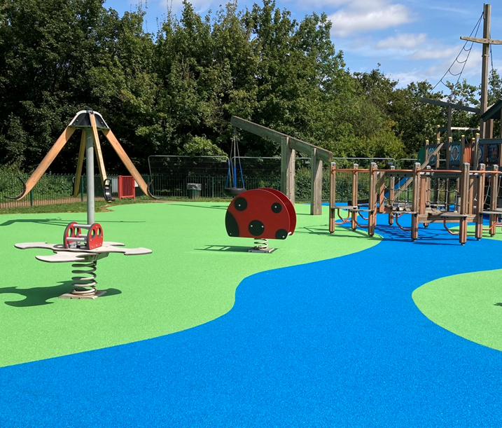 Chertsey Meads play area