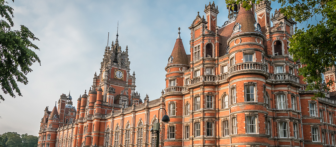 Royal Holloway university building