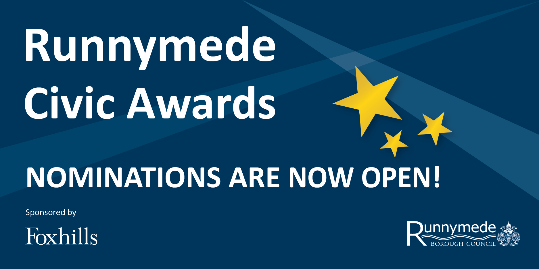 Runnymede Civic Awards banner