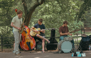 Band in park