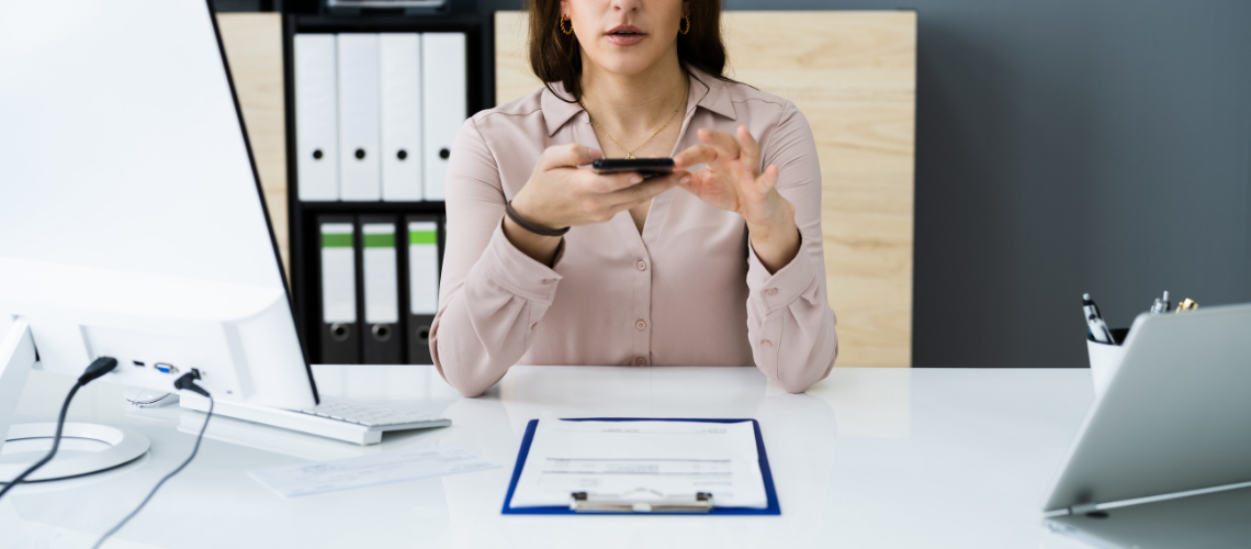 Taking picture of document