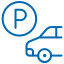 Icon: Roads & parking 
